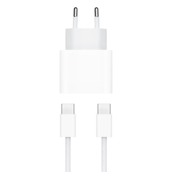 Kućni punjač za Iphone 15/16 PD Fast charger 35W Type C na Type C, bela - P1267