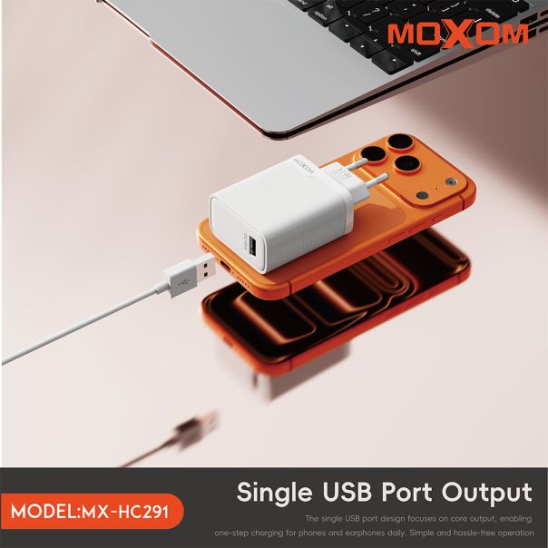 Kuciste punjaca Moxom MX-HC291 18W belo - EP3096259