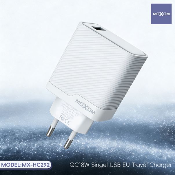 Kucni punjac Moxom MX-HC292 USB type C na lightning 18W beli - EP3096262