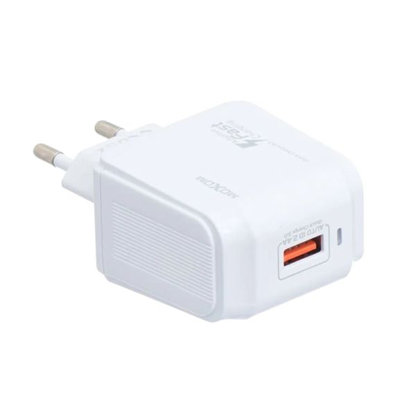 MOXOM Punjač KH-67Y QC 3.0 Fast micro, bela - P920