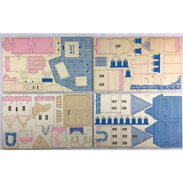 3d drvena slagalica - Vila PACA - 40