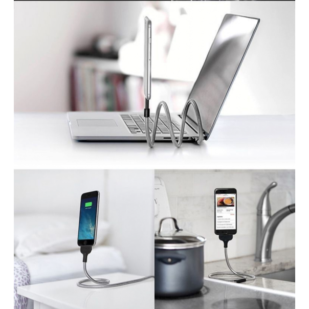 Palm Shape držač za mobilni+ Micro usb kabel. - 022798