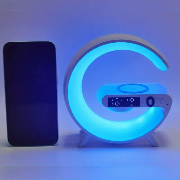 Pametna G lampa 3u1 sa magsafe punjačem i zvučnikom - 614258