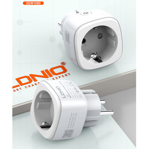 Pametna utičnica LDNIO SEW1080 bela - 600665