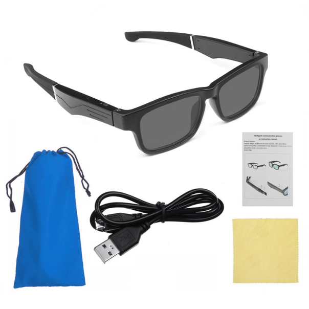 Pametne Naočare TWS zatamljene EL1 crne - 206587