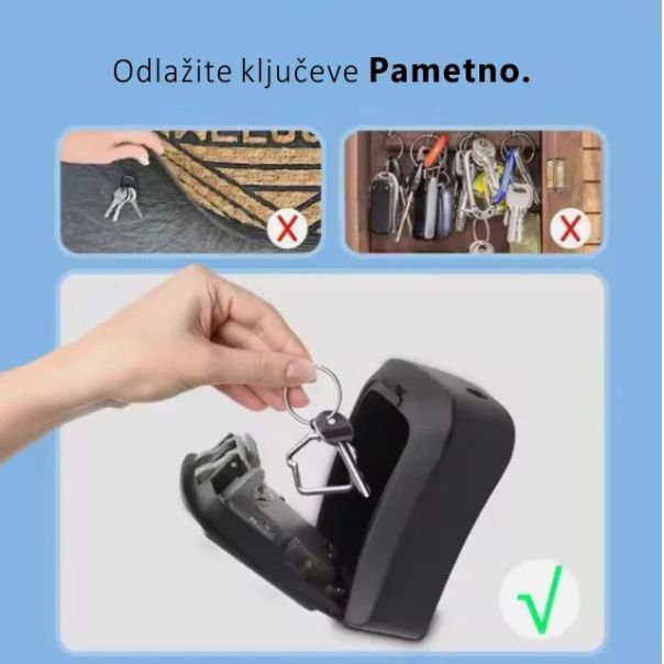 Sciener Solutions Pametna brava Pametni Sef Za Kljuceve – Keybox - L55Pametnabrava