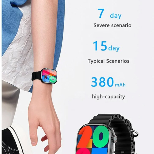 Pametni sat STY-V9 PRO MAX Black Ocean Band - 611136