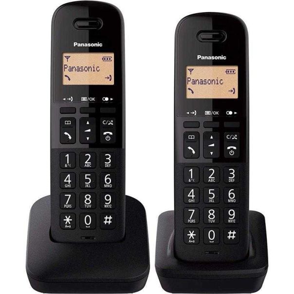PANASONIC Bežični telefon KX-TGB612FXB, crna - 115022