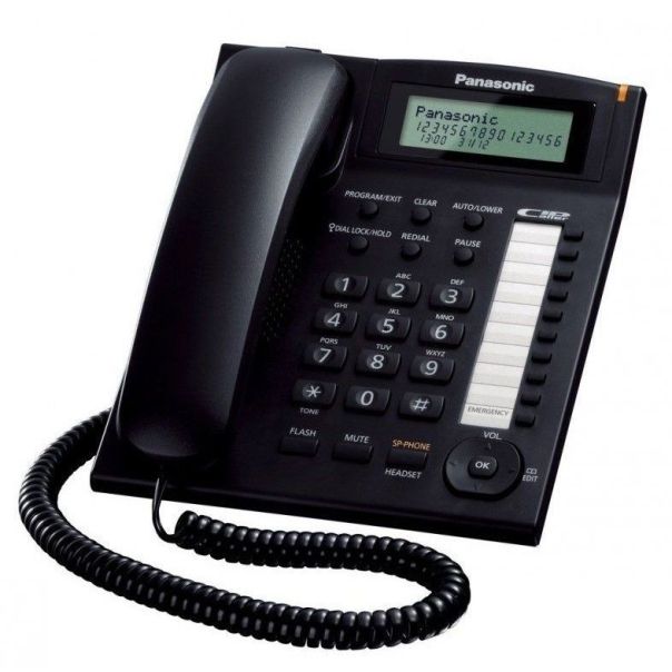 Panasonic Žični telefon KX-TS880MXB, crna - 3471-1-1
