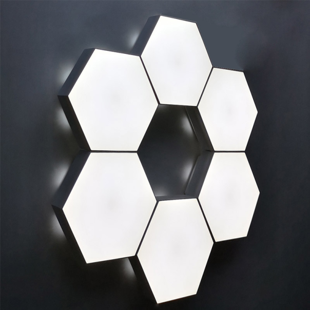 Panelne LED lampe Quantum BL-01 (6 kom sa daljinskim+ touch) bele - 051882