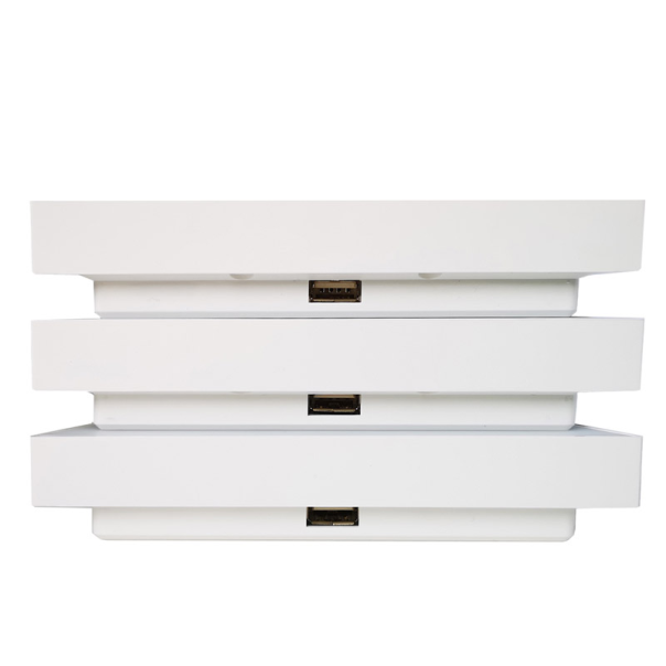 Panelne LED lampe trouglaste BL-10 (6 kom sa daljinskim+touch) bele - 051884-1