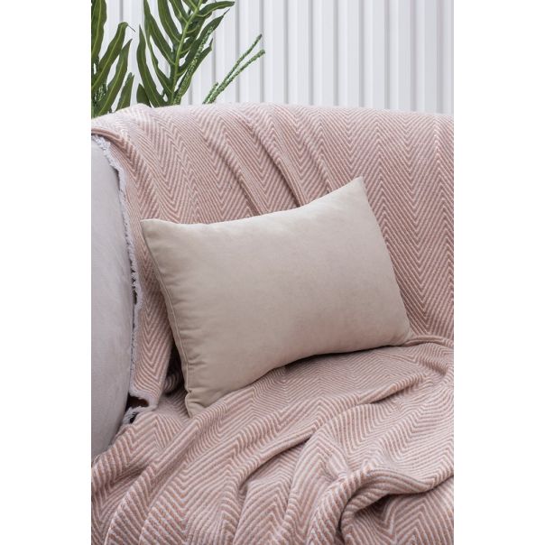 DEKOR DOM Dekorativna jastučnica 30x50cm Panoroma, bež - 024460