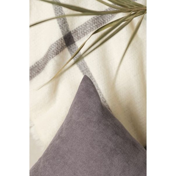 DEKOR DOM Dekorativna jastučnica 30x50cm Panoroma, siva - 024467