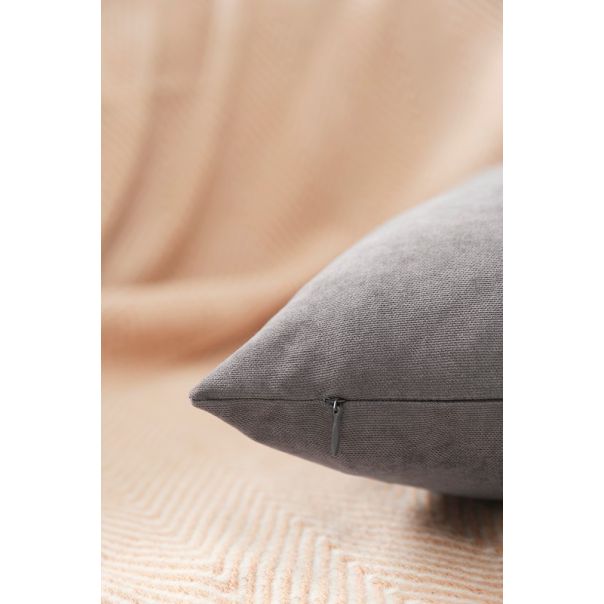 DEKOR DOM Dekorativna jastučnica 30x50cm Panoroma, siva - 024467