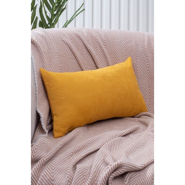 DEKOR DOM Dekorativna jastučnica PANOROMA 30x50 - Mustard 344 - ASD - 024468