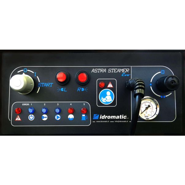 Idromatic Astra EVO (220°C, 1-4 operatera, dizel, 48kW ) - Industrijski Paročistač - 64194