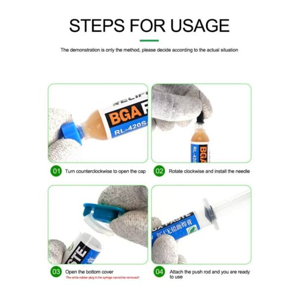 Pasta (Flux) u spricu RELIFE RL-420S UV - 610703