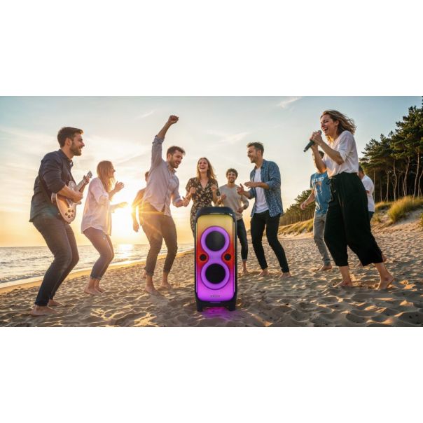 BLAUPUNKT Bluetooth zvučnik Partybox PB100X, crna - PB100X