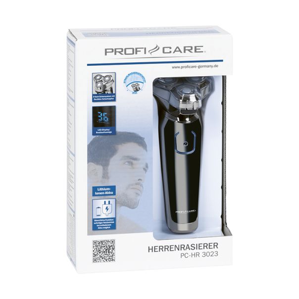 PROFI CARE Aparat za brijanje PC-HR 3023 - PC-HR3023CRNI-HROM