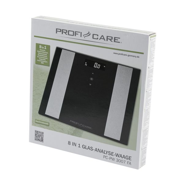 PROFI CARE Telesna vaga 8u1 PC-PW3007FA, crna - PC-PW3007FACRNA