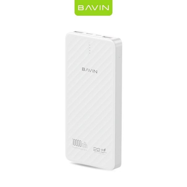 BAVIN Power Bank 10000mAh 22.5W, bela - EP3073290