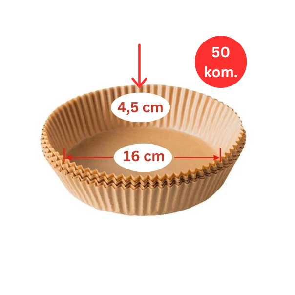 ZOTRIX Okrugli pek papir za Air Fryer i tepsije 16cm - n7552