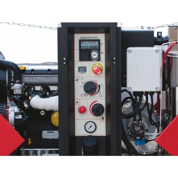 Biemmedue Skid 250-15 (250 bara, 1080 L/h, Dizel, 12V, 140°C) - Perač pod Pritiskom - 51567-1