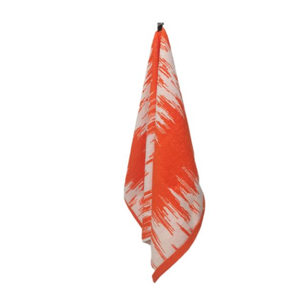 Peškir abstract narandžasti 70x130cm - VLK000601-Narandžast