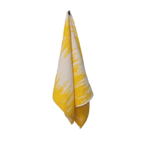 Peškir abstract žuti 70x130cm - VLK000601-Žuti