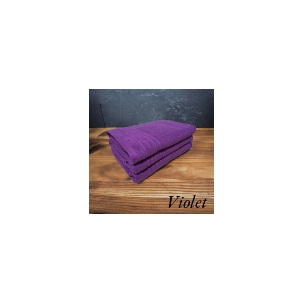 VIKTORIJA Peškir Popcorn 70x140cm violet - VLK000673-violet
