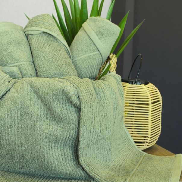 DEKOR DOM Peškir RealeE 50x90 Dark green - EP2143348