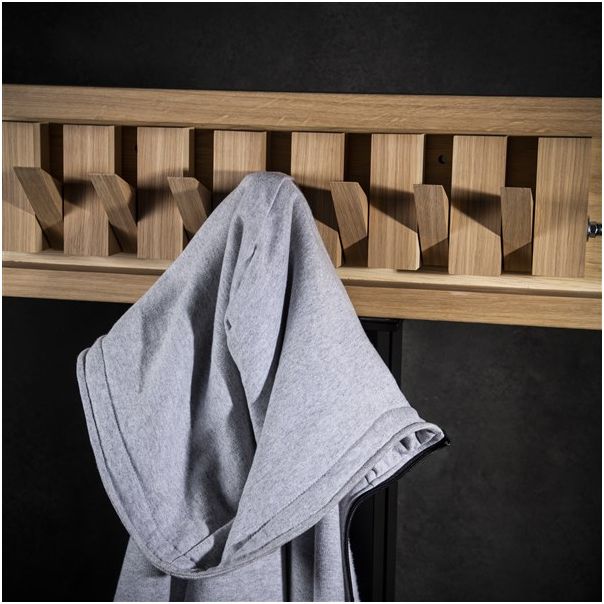 MEDA FURNITURE Drveni čiviluk za zid Piano - CiviPiano