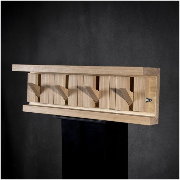 MEDA FURNITURE Drveni čiviluk za zid Piano - CiviPiano