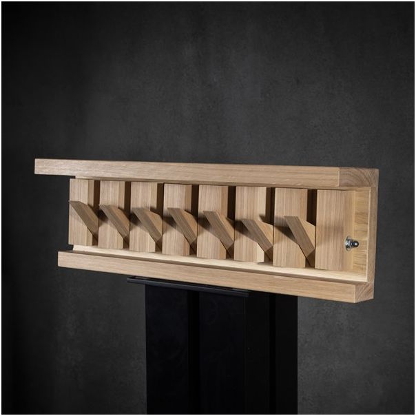 MEDA FURNITURE Drveni čiviluk za zid Piano - CiviPiano