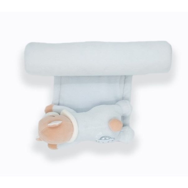 FIMBABY Podloga za bebe sa jastukom plava - 14772143