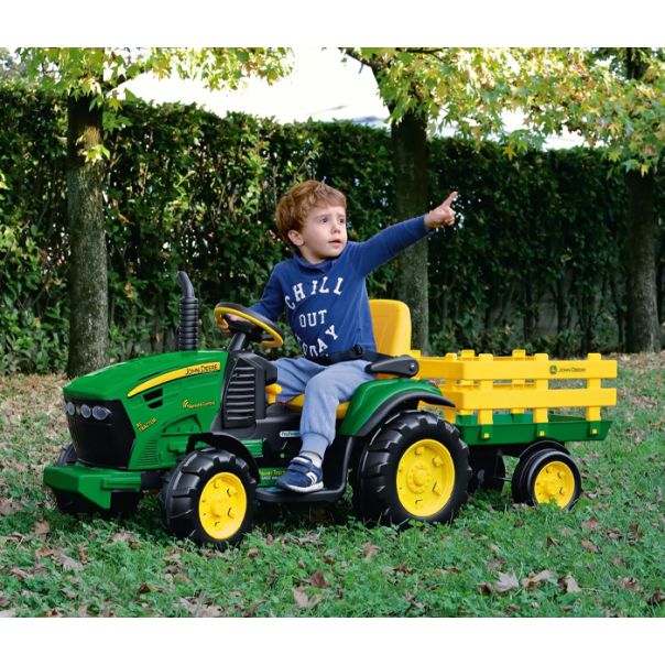 PEG PEREGO TRAKTOR NA AKUMULATOR (12V) - JOHN DEERE SA UPRAVLJACEM (rc) IGOR0117 - EP2878473