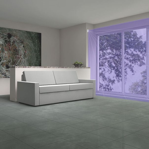 INTEGRATED TECHNICAL VISION U-Prox Kombinovani IR detektor pokreta/loma stakla, efekat zavese, bela - PIR COMBI VB WHITE