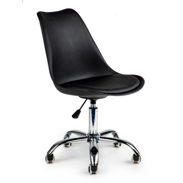 BOLZZ Pisa set 4 stolice black - BOLPISCHABLCKS
