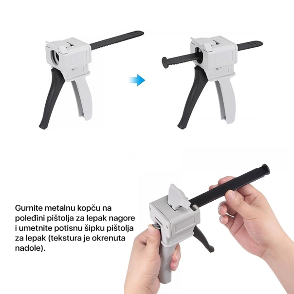 Pistolj za UV lepak G55/30-S - 217235