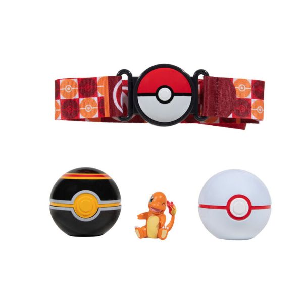 POKEMON kugle na kaišu sa figurom Charmander - PKW3163