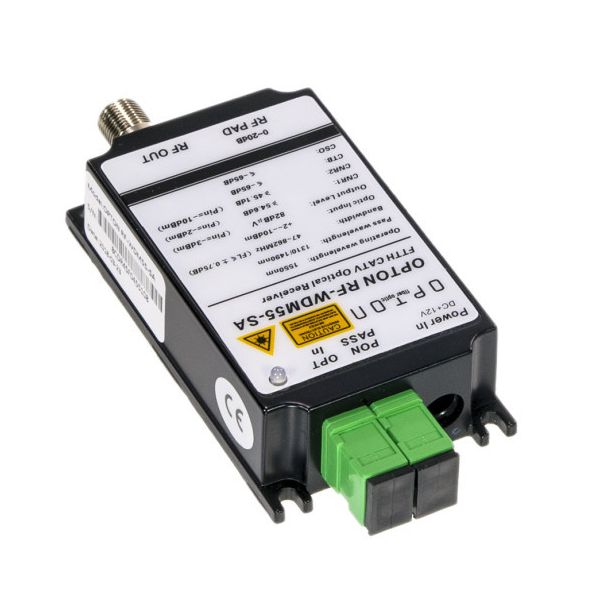 OPTON FTTH CATV Aktivni optički prijemnik 1550nm WDM - PL045