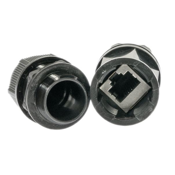 GOLD WIRELESS Zlatna hermetička utičnica RJ45 (vodootporni ethernet) - PL048
