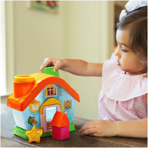 INFUNBEBE Igračka za bebe Moja prva kućica 12+m - PL2052-1