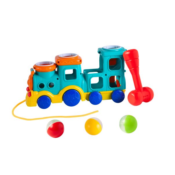 INFUNBEBE Igračka za bebe Pogodi oblik - vozić - PL5233