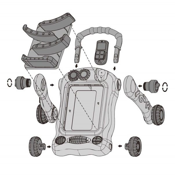 INFUNBEBE Igračka za bebe guralica 12m+ - PL9001