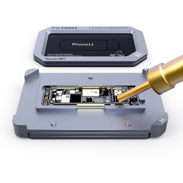 Platforma za kuglanje srednjeg okvira Qianli ToolPlus IP-02 za iPhone 11/Pro/Max - 91601