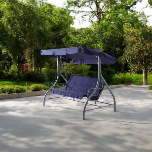 RECKMANN Baštenska Ljuljaška Plava 194x120x167cm - 1732-1