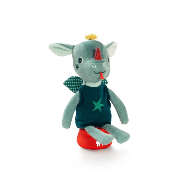 LILLIPUTIENS Plišana igračka zmaj Džo i njegov krevet - 83377