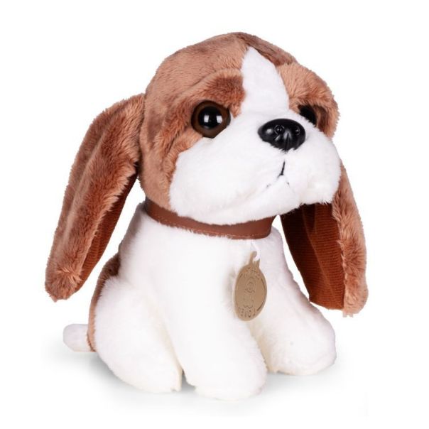 ECO TOYS Plišana igračka za decu, štene beogle, torba + četka za negu - EP2749337