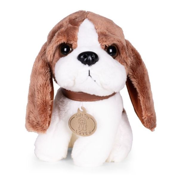 ECO TOYS Plišana igračka za decu, štene beogle, torba + četka za negu - EP2749337